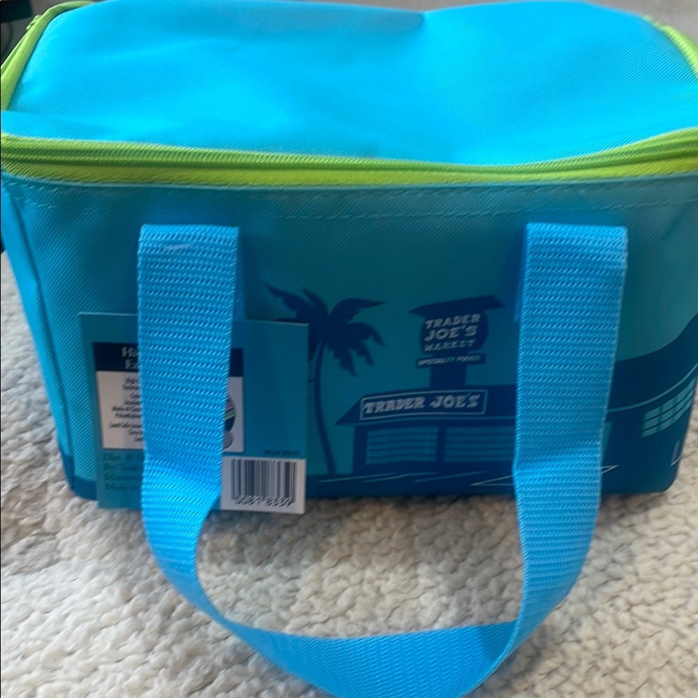Trader Joe's Blue Insulated Bag